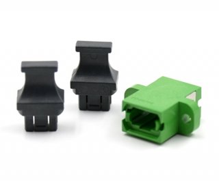 Green MTP Adapter Std Footprint Full Flange