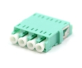 LC Quad Aqua Adapter without Flange