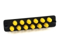 FType Adapter Plate with 12 ST Adapters