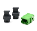 Green MTP Adapter SC Footprint Reduced Flange