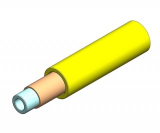3mm Simplex Furcation Tubing for 900m Yellow