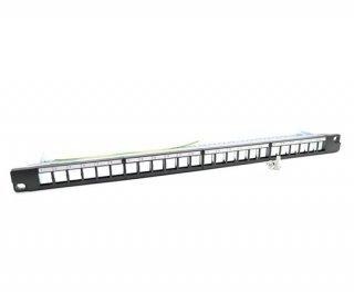 STP 065U Flat Type 24 Ports Blank PATCH PANEL