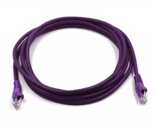 25ft Cat6 550MHz UTP Ethernet Purple