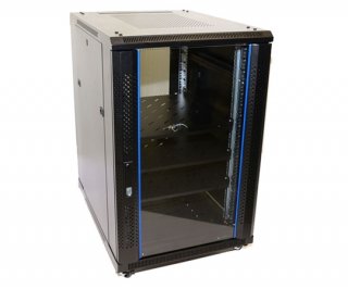 18U Network Server Rack Single Vented Rear Door