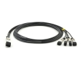 Dell 3321366 Compatible 40G QSFP to SFP DAC Cable