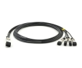 Arista Networks CABQS2M Compatible 40G QSFP to SFP DAC Cable Arista Networks CABQS2M Compatible 40G QSFP to SFP DAC Cable