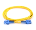 3m SC to SC Duplex Singlemode Armored Fiber Cable