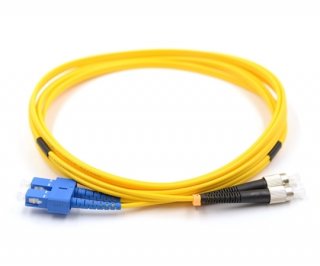 15m SC to FC Duplex Singlemode Patch Cable