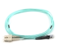 25m SC to MTRJ Duplex OM3 Multimode Patch Cable