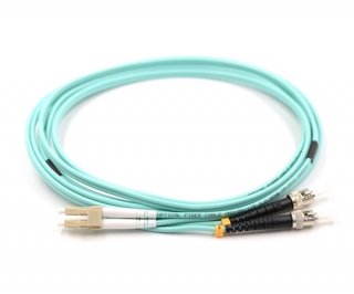 6m LC to ST Duplex OM3 Multimode Patch Cable