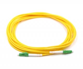 20m LC/APC to LC/APC Simplex Singlemode Patch Cable