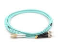 1m LC to ST Duplex OM3 Multimode Patch Cable