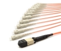 5m MTP Male to 12 SC UPC 12 Fiber Multimode OM1 625/125 Fanout Cable