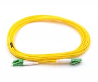 10m LC/APC to LC/APC Duplex Singlemode Patch Cable