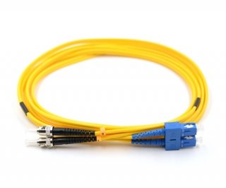 10m SC to ST Duplex Singlemode Patch Cable