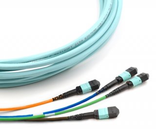 48 Fiber MTP Multimode OM4 Trunk Cable Config