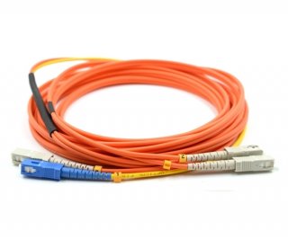 1m SC to SC Duplex OM1 Mode Conditioning Cable