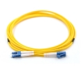20m LC to LC Duplex Singlemode Armored Fiber Cable