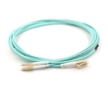 20m LC to LC Duplex OM3 Armored Fiber Cable