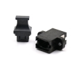 Black MTP Adapter SC Footprint Full Flange