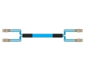 4 Fiber Multimode OM3 Custom Fiber Cable Assembly