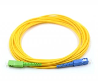 15m SC to SC/APC Simplex Singlemode Patch Cable