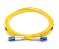 10m LC to LC Duplex Singlemode Armored Fiber Cable