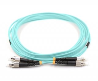20m FC to FC Duplex OM3 Multimode Patch Cable