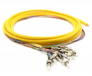 3m 12 Fiber FC Pigtail Singlemode OS2