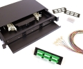 6 Fiber LC/APC 9/125 1U Splicing Patch Panel Kit