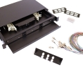 12 Fiber FC 9/125 1U Splicing Patch Panel Kit