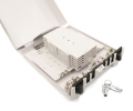 48 Splice Fiber Optic Termination Box 7 Ports