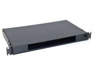 1U 19 Swing Out Panel for 2 LGX Adapter Plates