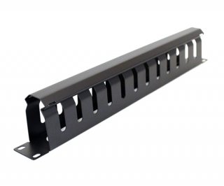 1U Cable Management Panel Metal