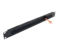1U Horizontal Brush Panel Metal