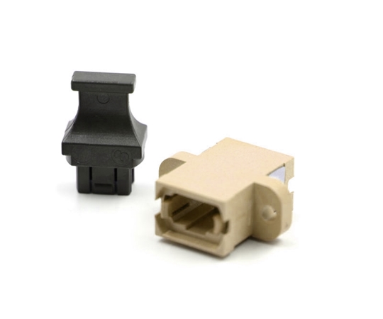 Beige MTP Adapter SC Footprint Full Flange Beige MTP Adapter SC Footprint Full Flange