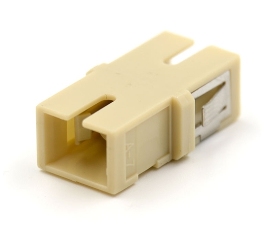 SC Simplex Beige Adapter without Flange SC Simplex Beige Adapter without Flange