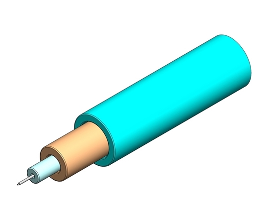 3mm Simplex Multimode OM3 Cable Aqua PVC 3mm Simplex Multimode OM3 Cable Aqua PVC