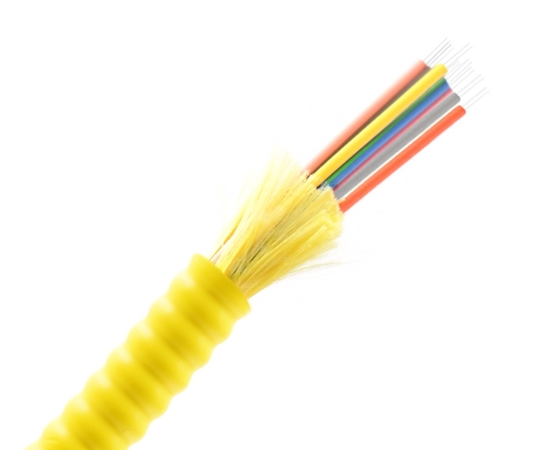 12 Fiber Armored Distribution Cable OS2 OFNP 12 Fiber Armored Distribution Cable OS2 OFNP