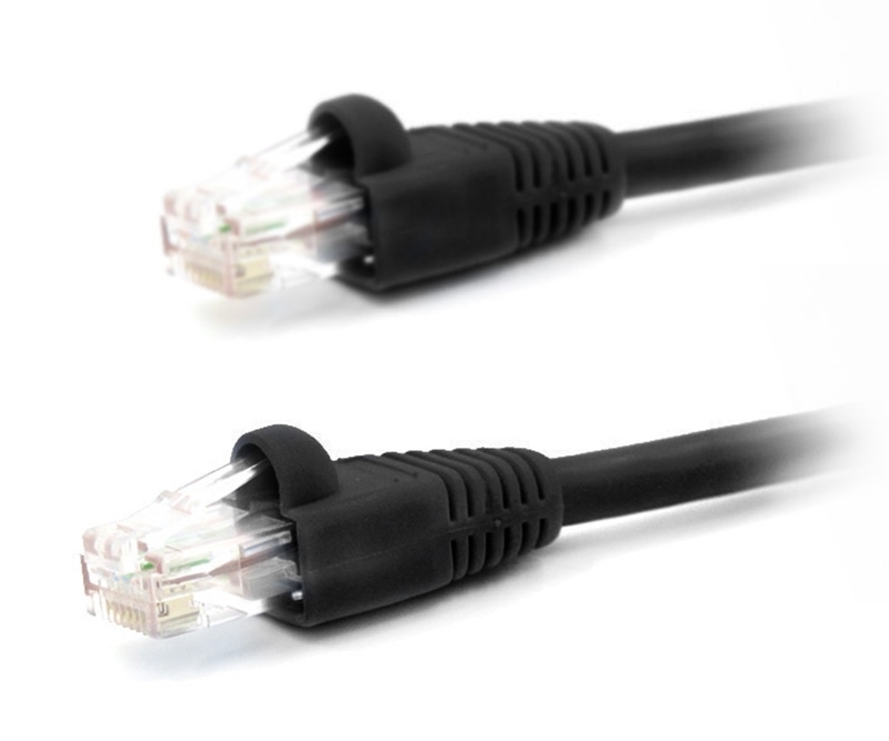5ft Cat5e 350MHz UTP Ethernet Black