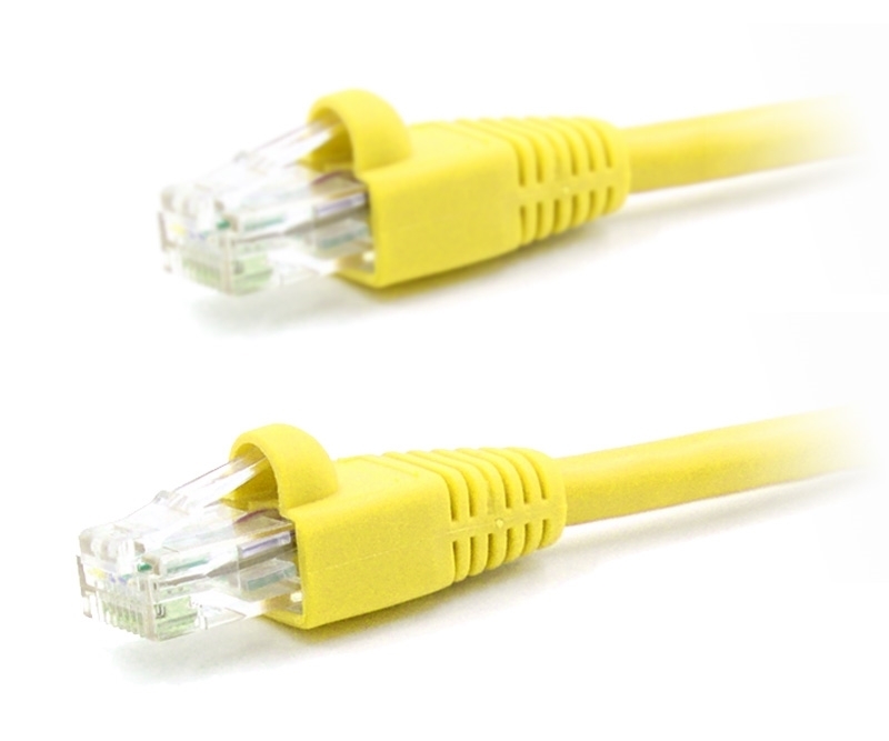 75ft Cat5e 350MHz UTP Ethernet Yellow