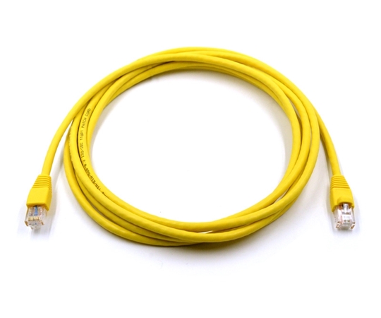 05ft Cat5e 350MHz UTP Ethernet Yellow 05ft Cat5e 350MHz UTP Ethernet Yellow