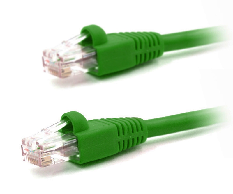 100ft Cat5e 350MHz UTP Ethernet Green