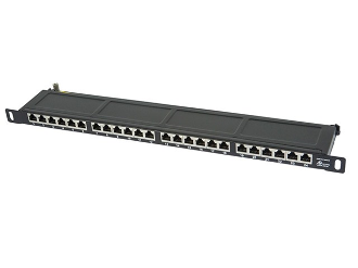 Cat5e 24 Port Shielded FTP 05U Copper Patch Panel
