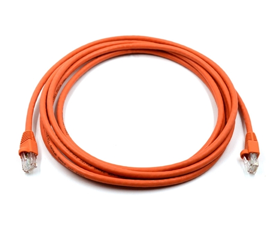10ft Cat6 550MHz UTP Ethernet Orange 10ft Cat6 550MHz UTP Ethernet Orange