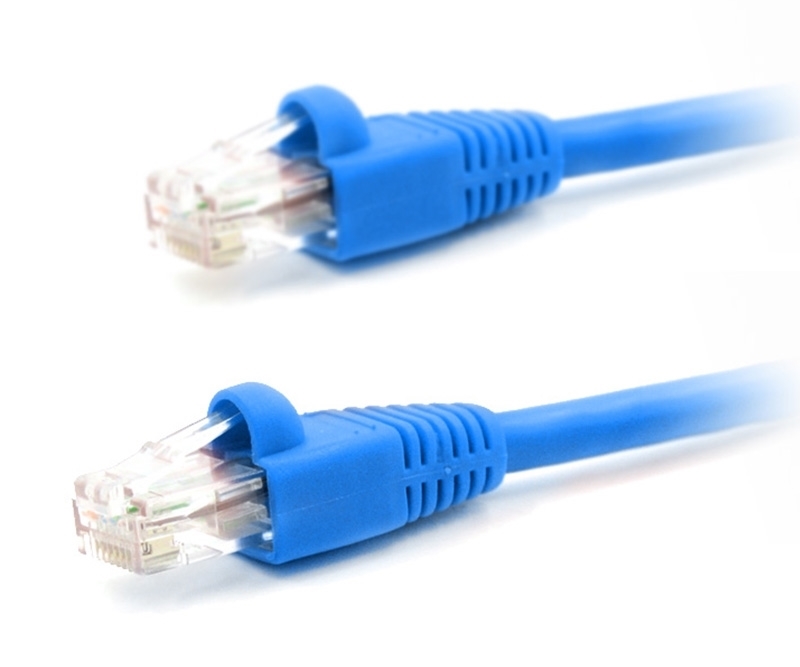 05ft Cat5e 350MHz UTP Ethernet Blue
