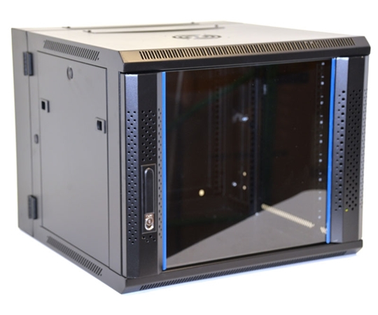 9U Wall Mount Equipment Cabinet Vented Border Double 9U Wall Mount Equipment Cabinet Vented Border Double