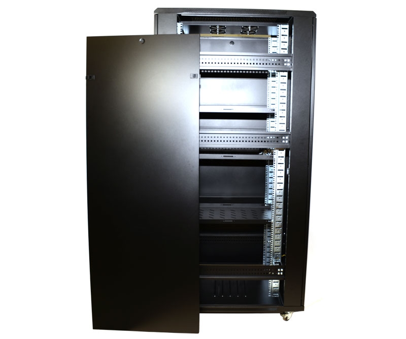37U Network Server Rack Dual Vented Rear Doors