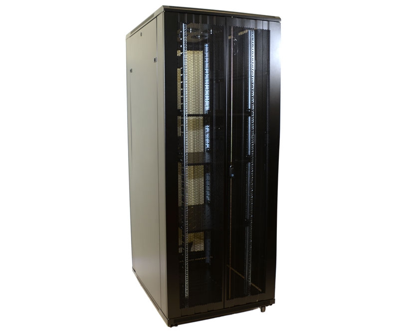 37U Network Server Rack Dual Vented Rear Doors