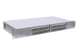 32 Channel Video Over Fiber Optic Converter with Audio and Data